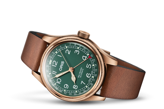 Oris Big Crown Pointer Date 80th Anniversary Edition Automatic Watch 01 754 7741 3167-07 5 20 58BR