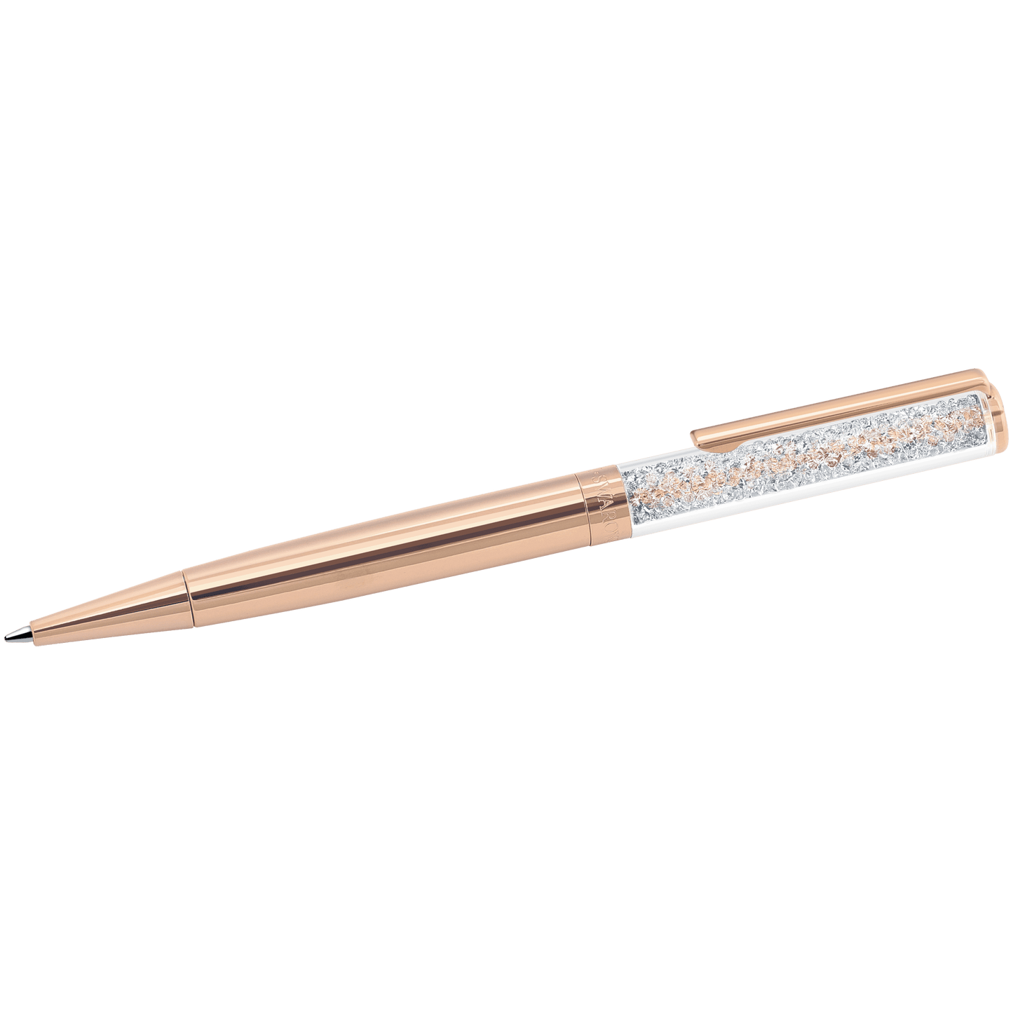 Crystalline ballpoint pen, Rose gold tone, Rose gold-tone plated 5224390