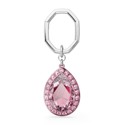Key ring, Pear cut, Pink 5666646