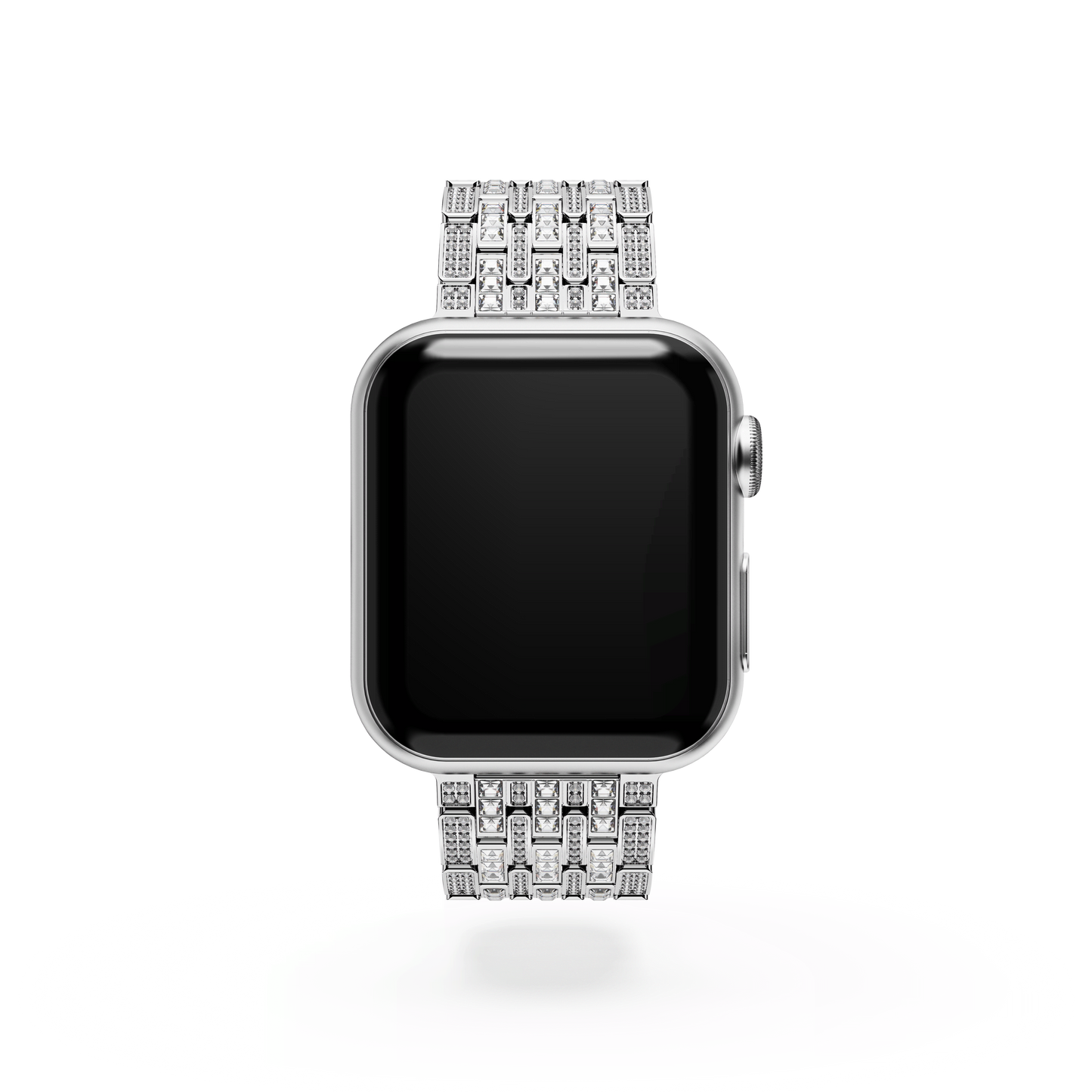 Princess strap, For Apple Watch® 40mm & 41mm, Silver tone, Stainless steel 5672167