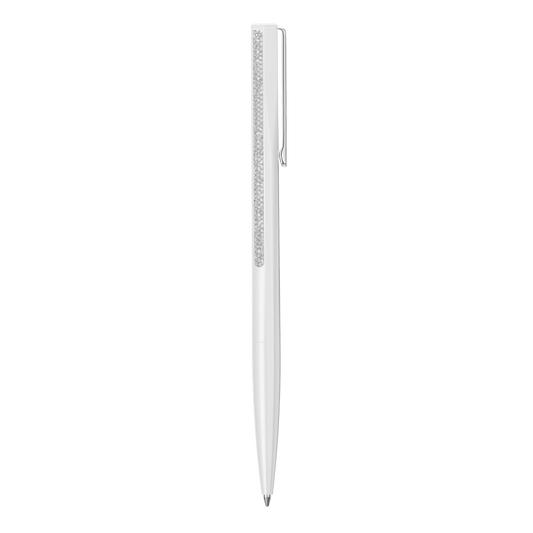 Shimmer ballpoint pen, White lacquered, Chrome plated 5678183