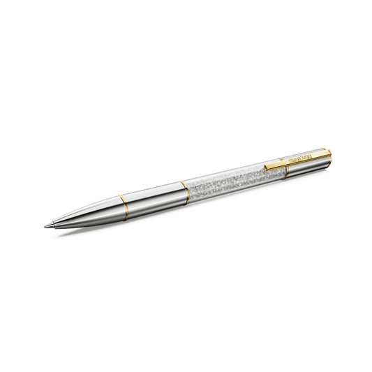 Crystalline ballpoint pen, Silver tone, Mixed metal finish 5688637