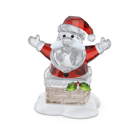 Holiday Cheers Santa Claus and Chimney 5701507