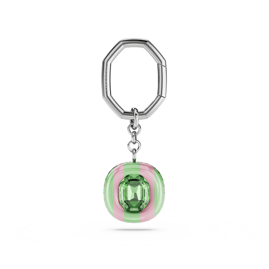 Key ring, Octagon cut, Multicolored, Rhodium plated 5713886