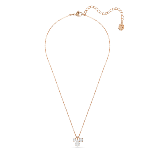 Mesmera pendant, Mixed cuts, White, Rose gold-tone plated 5734245