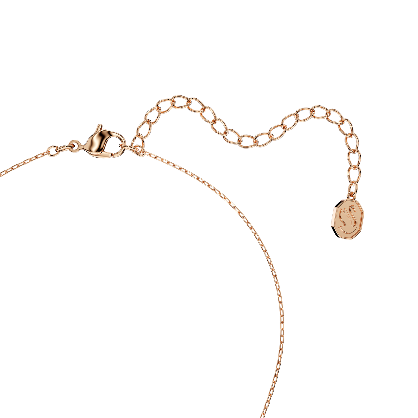Mesmera pendant, Mixed cuts, White, Rose gold-tone plated 5734245