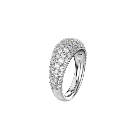 Sublima ring, White, Rhodium plated 5737596