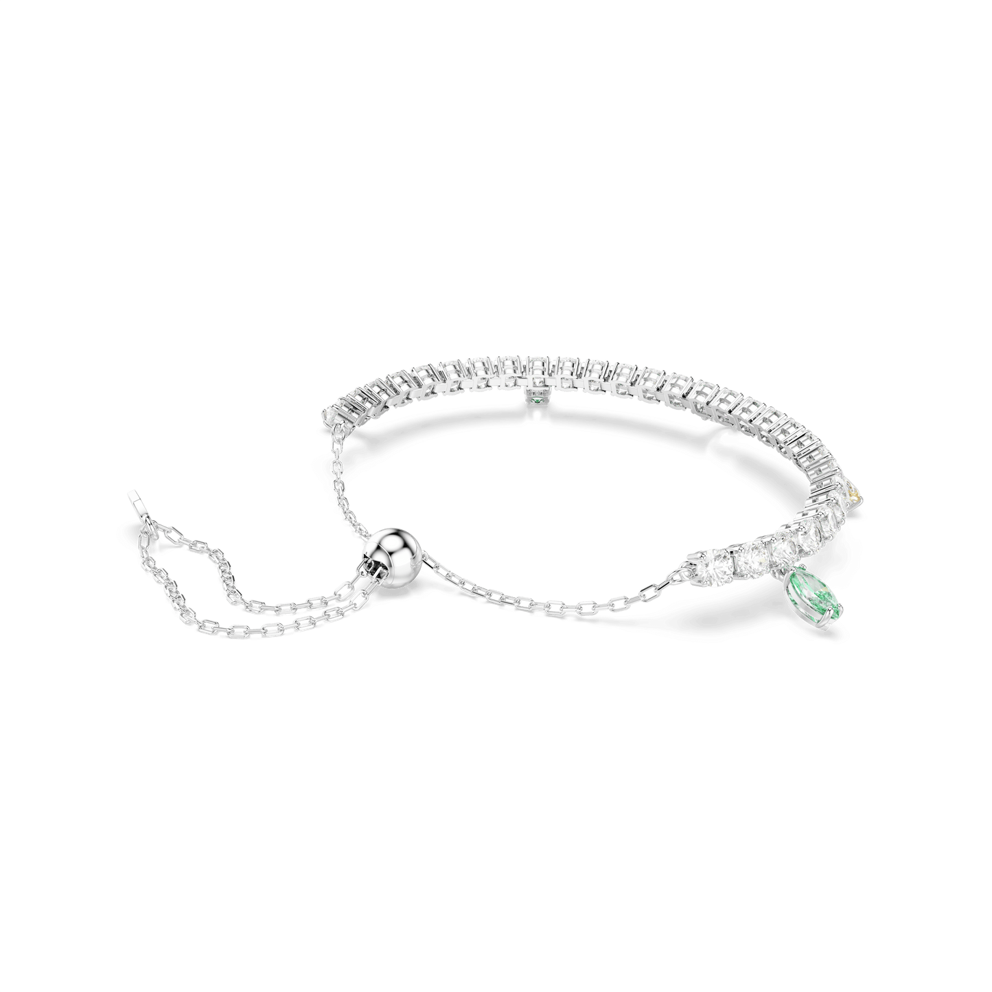 Ariana Grande x Swarovski Tennis bracelet, Mixed cuts, Multicolored, Rhodium plated 5742463