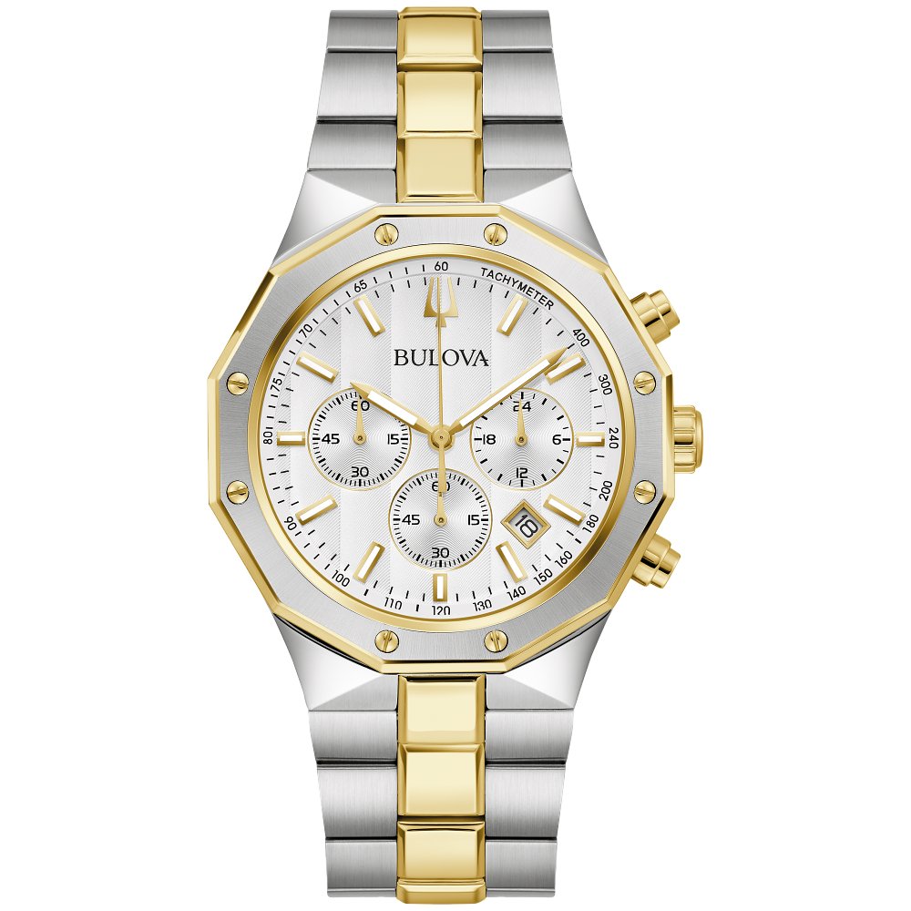 bulova dress classic watch Prestige Men's 98B450 Raheem Sterling's Stylish Black CW3349 decorated with fine cut Size:6Y/6X