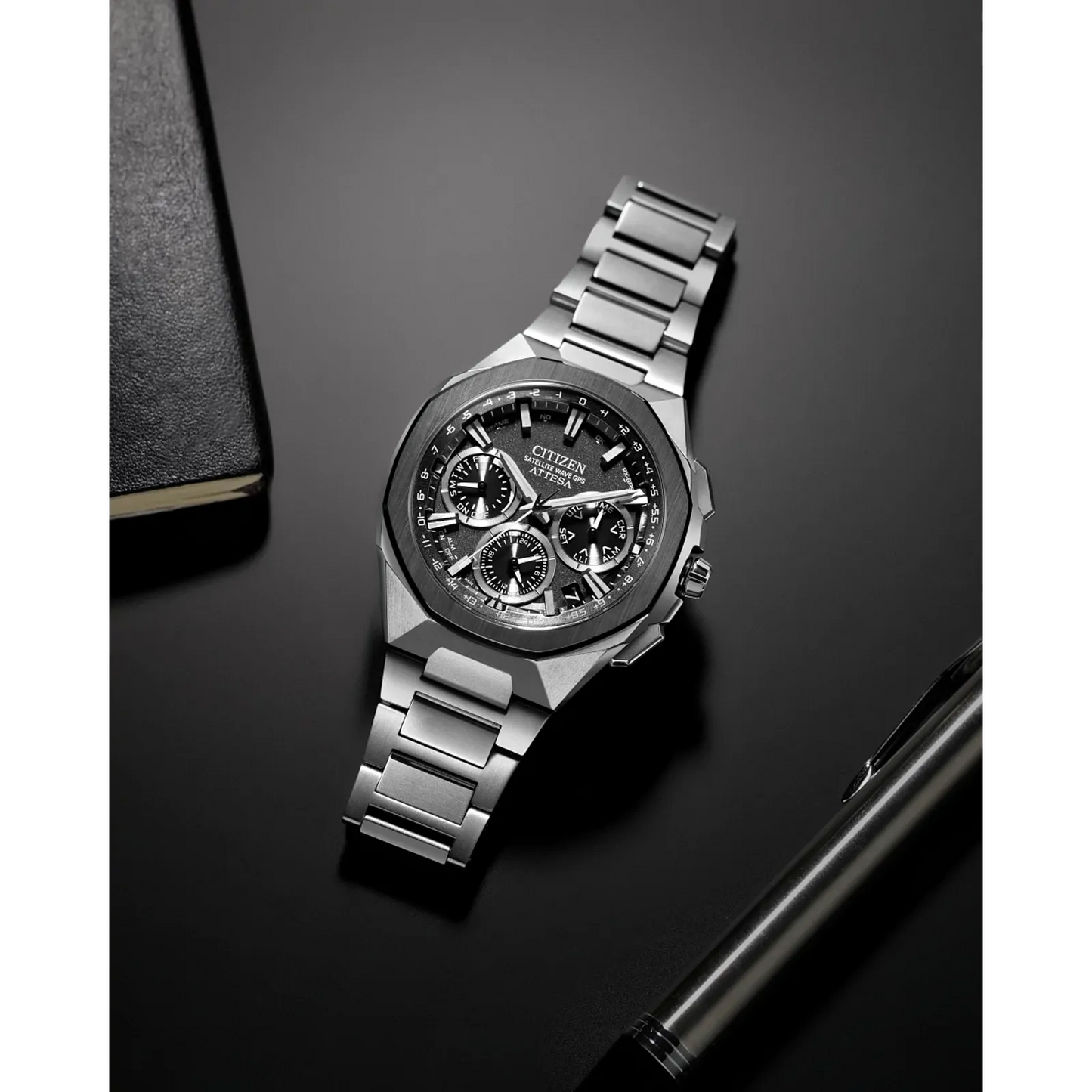 Citizen Attesa Super Titanium™ / Satellite Timekeeping Watch CC4104-53E