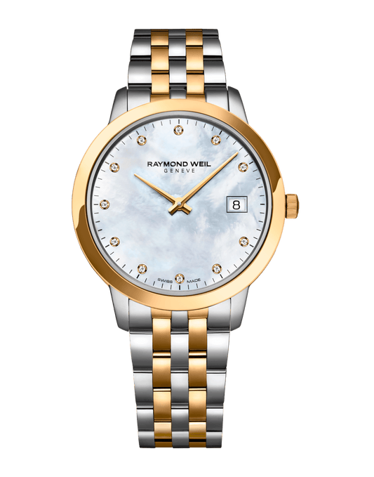Raymond Weil Toccata classic 29 mm, mother-of-pearl dial 5985-STP-97081