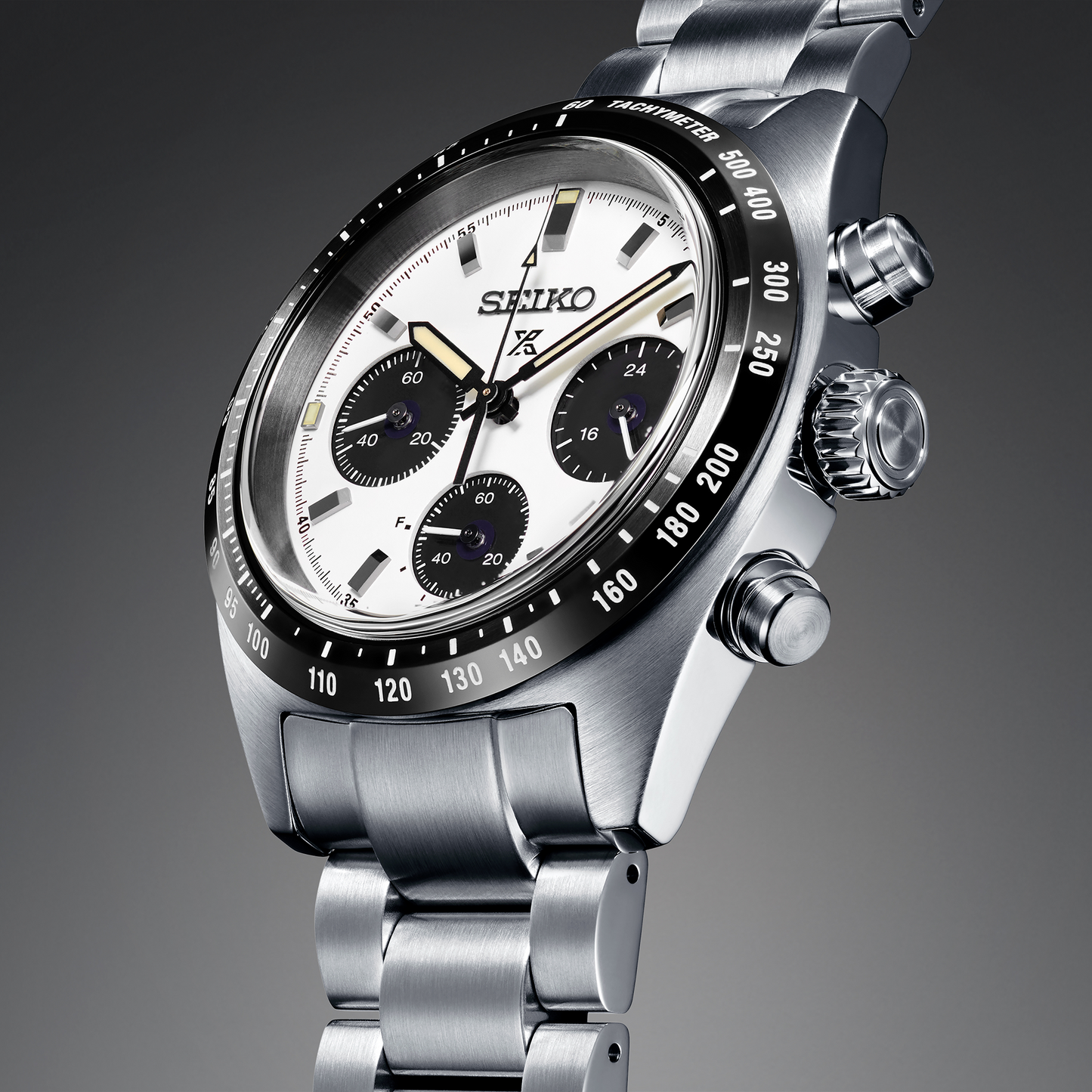 Seiko Speedtimer Solar Chronograph Watch SSC813