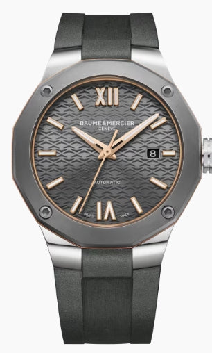 Riviera Automatic Watch, Steel Titanium 10660
