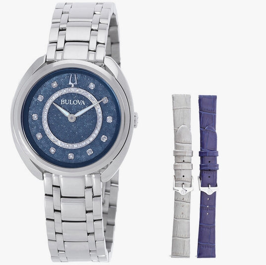 Duality Quartz Blue Dial Ladies Watch 96X160