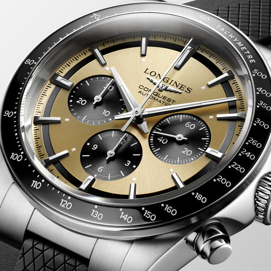 Conquest Chronograph Automatic Watch L3.835.4.32.9