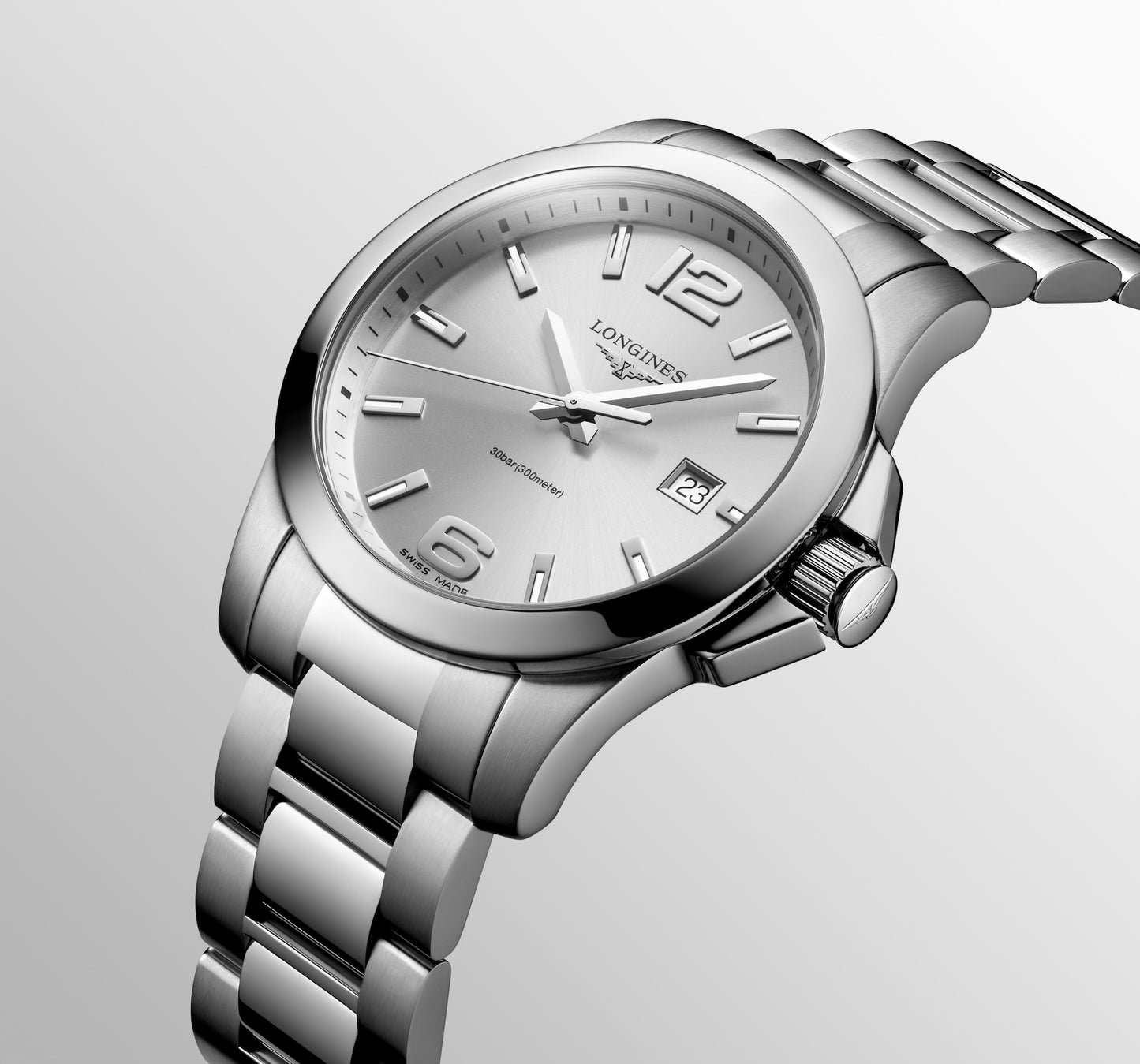 Conquest Quartz Watch L3.759.4.76.6