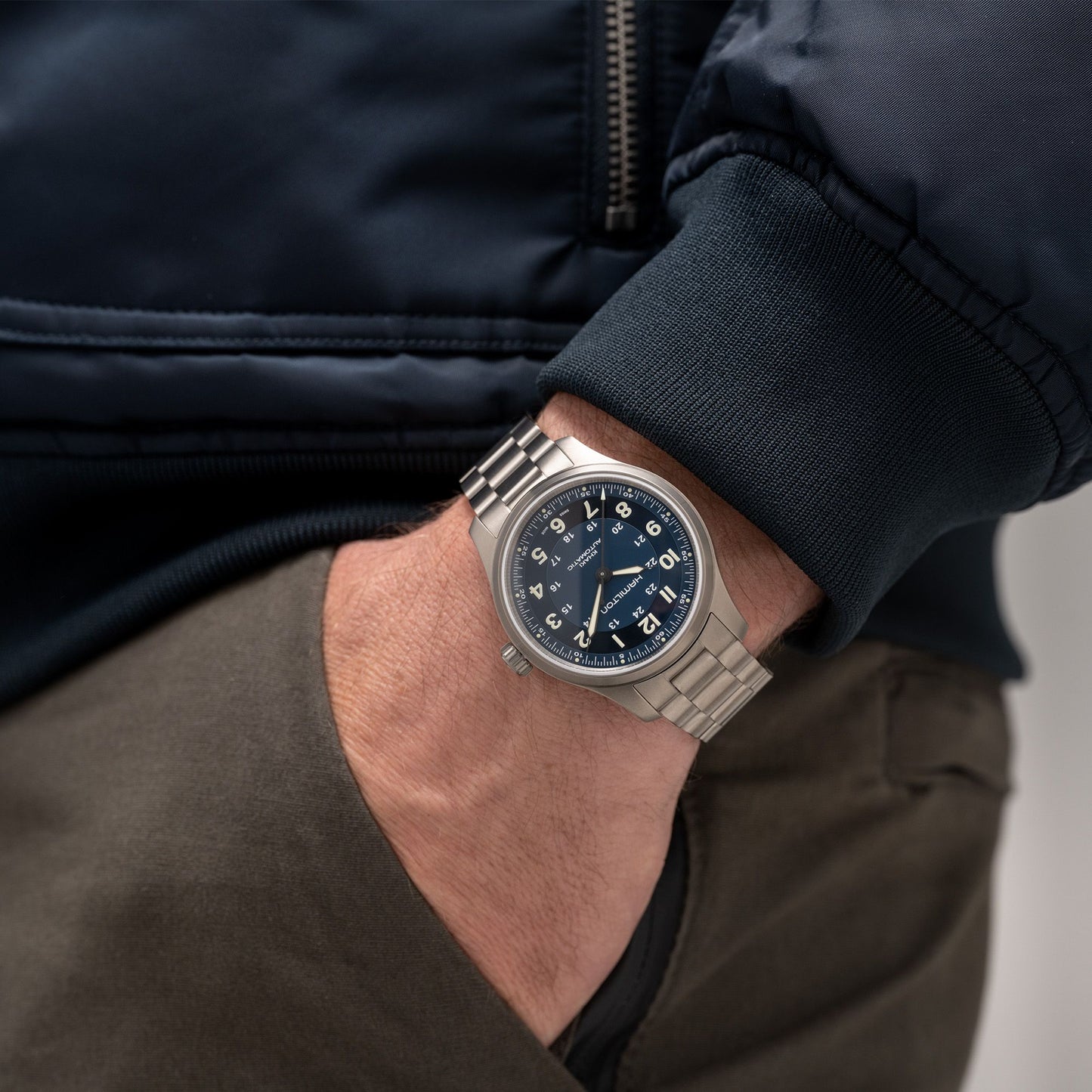 Hamilton Khaki FieldTitanium Auto H70545140
