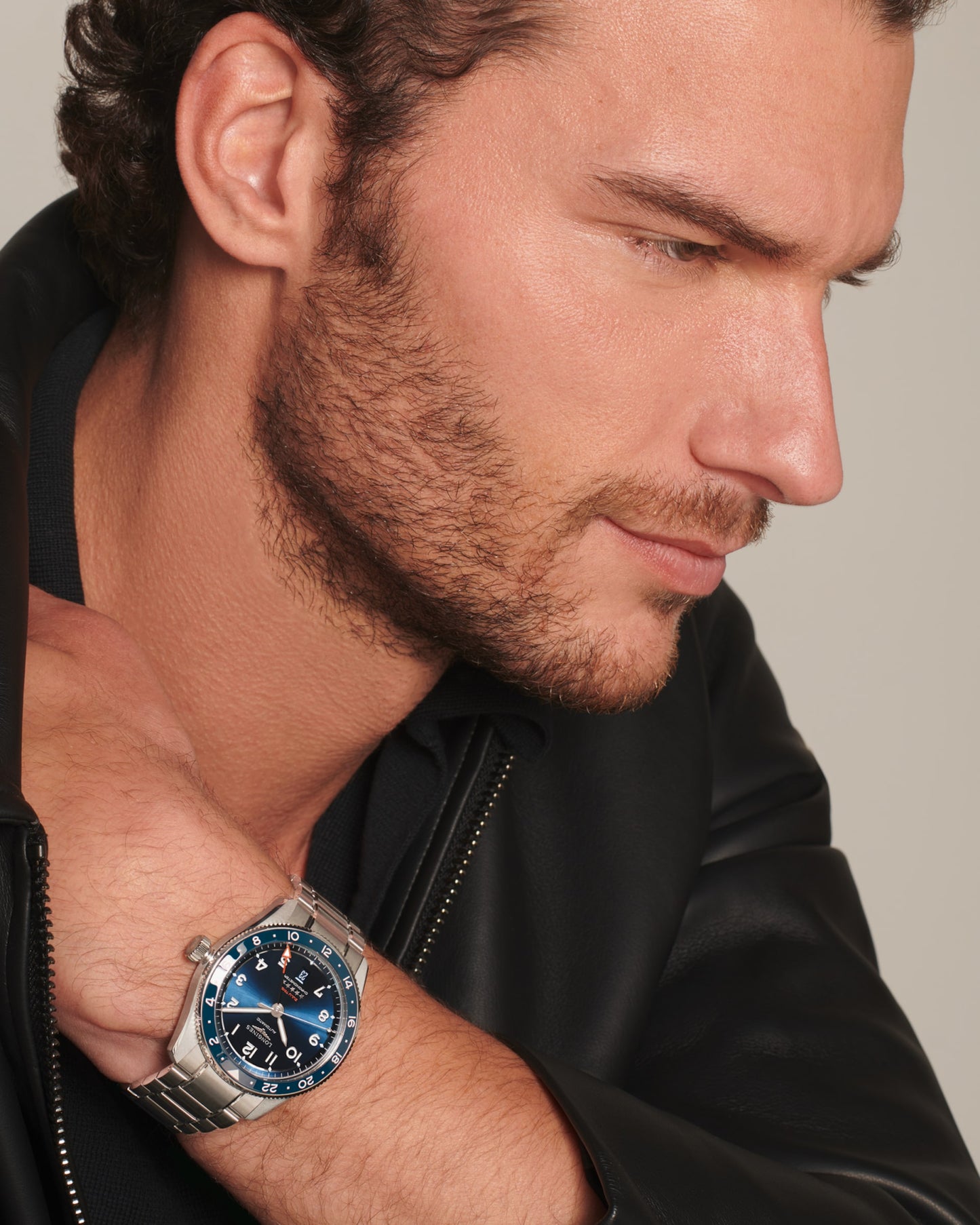 Spirit Zulu Time Automatic Watch L3.812.4.93.6