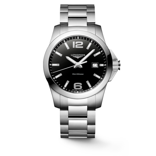 Conquest Quartz Watch L3.759.4.58.6