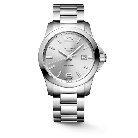 Conquest Quartz Watch L3.759.4.76.6