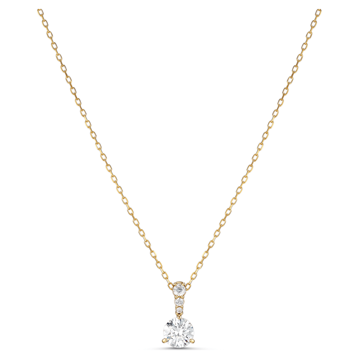 SWAROVSKI Solitaire Pendant Necklace Cz White One Size 5511557