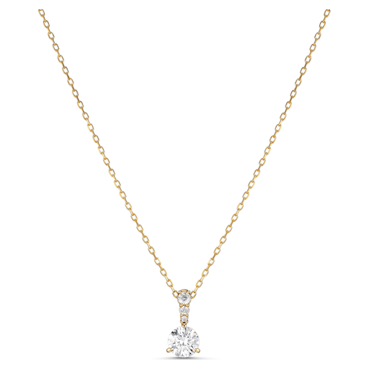 SWAROVSKI Solitaire Pendant Necklace Cz White One Size 5511557