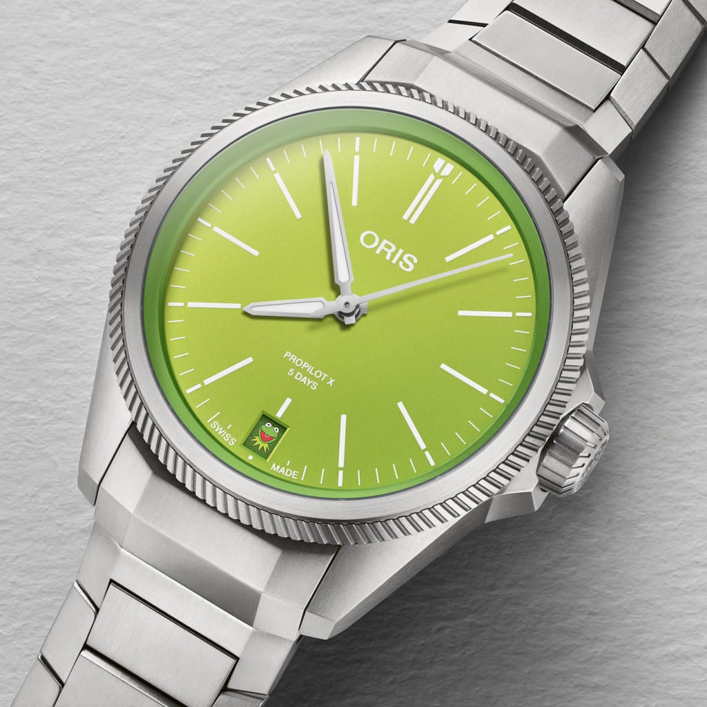 Oris ProPilot X Kermit Edition Automatic Watch 01 400 7778 7157-Set