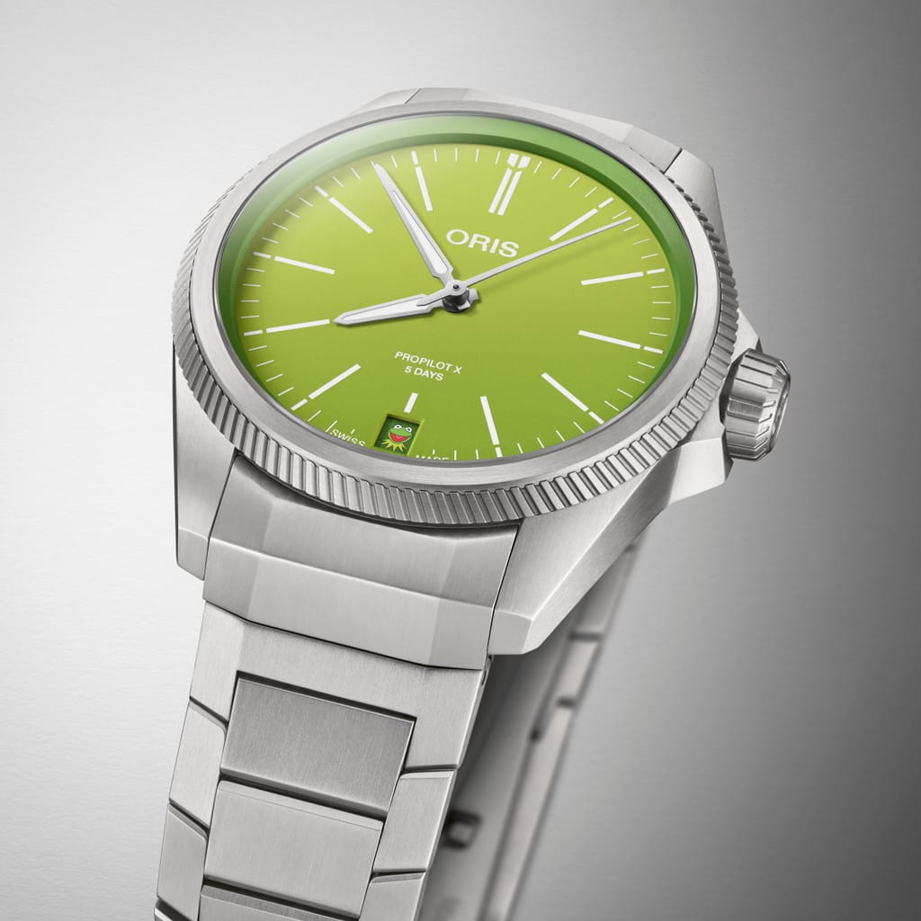 Oris ProPilot X Kermit Edition Automatic Watch 01 400 7778 7157-Set