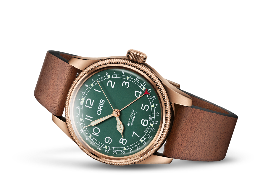 Oris Big Crown Pointer Date 80th Anniversary Edition Automatic Watch 01 754 7741 3167-07 5 20 58BR