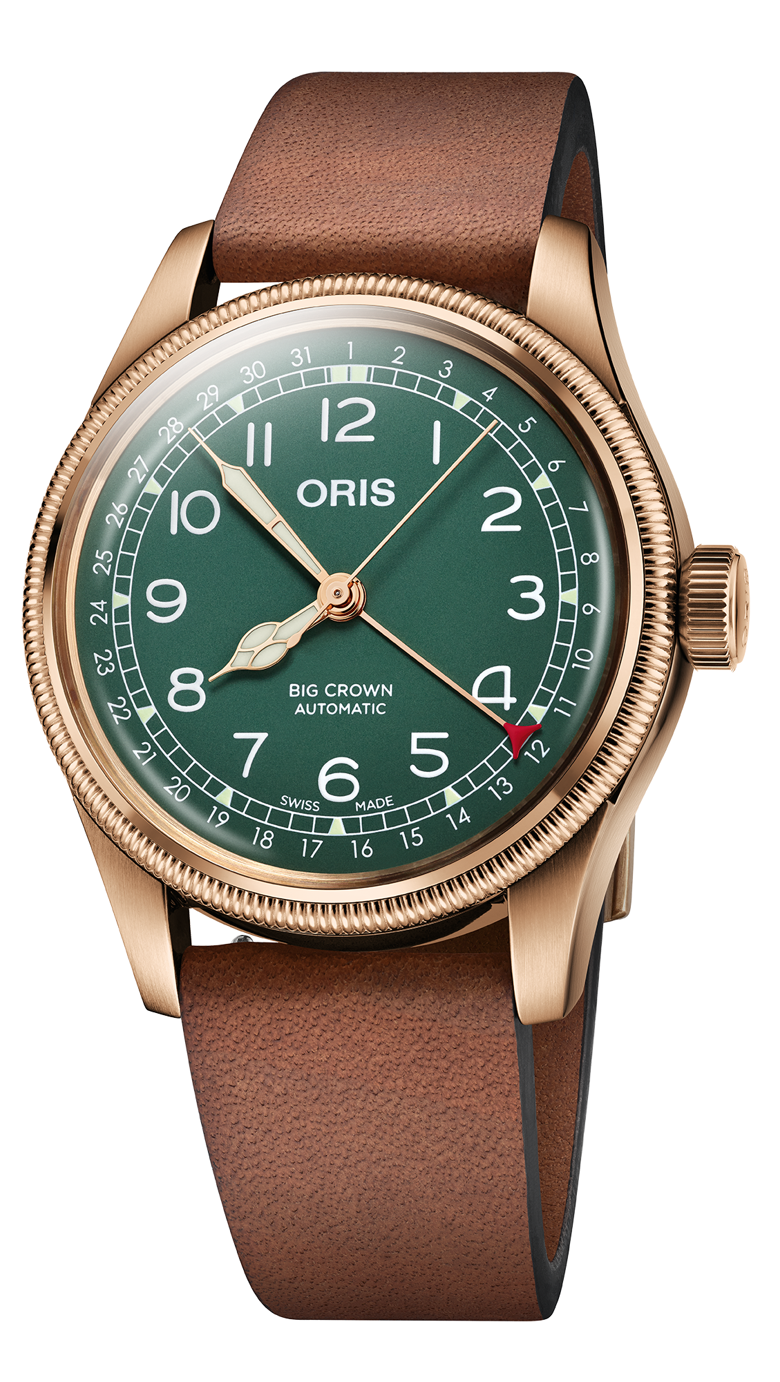 Oris Big Crown Pointer Date 80th Anniversary Edition Automatic Watch 01 754 7741 3167-07 5 20 58BR