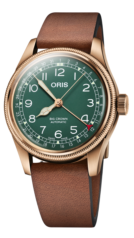 Oris Big Crown Pointer Date 80th Anniversary Edition Automatic Watch 01 754 7741 3167-07 5 20 58BR