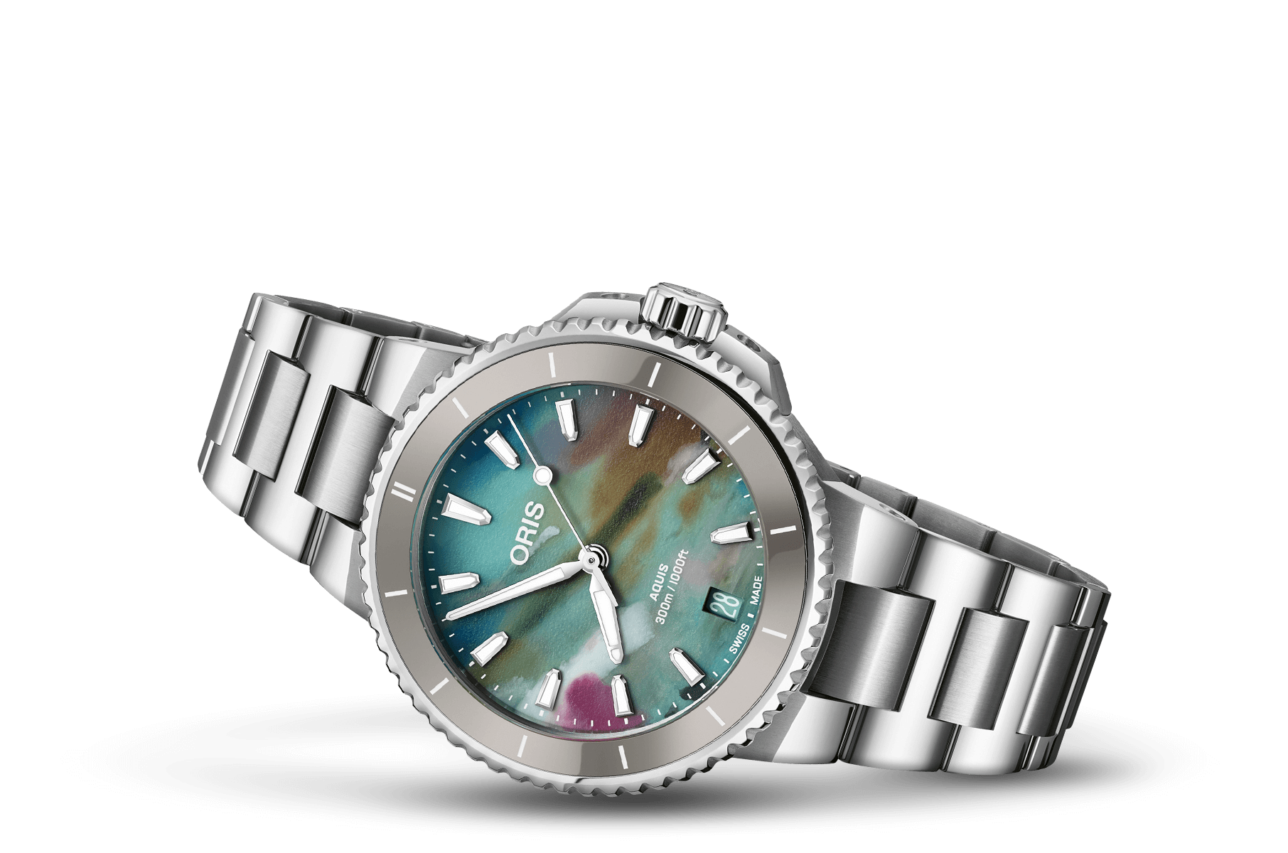 Oris Aquis Date Upcycle Automatic Watch 01 733 7792 4150-07 8 19 05P