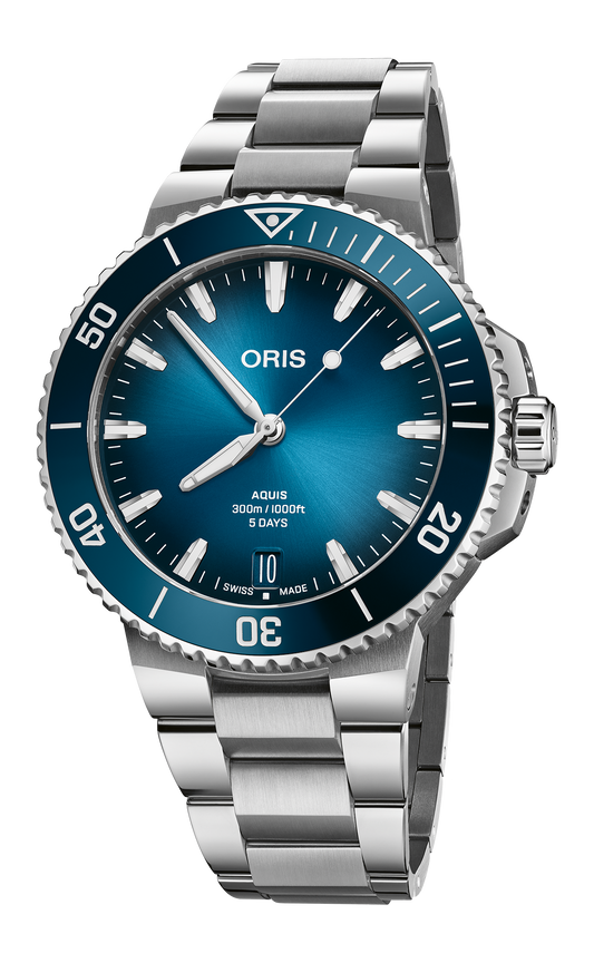 Oris Aquis Date Calibre 400 Automatic Watch 01 400 7790 4135-07 8 23 02PEB