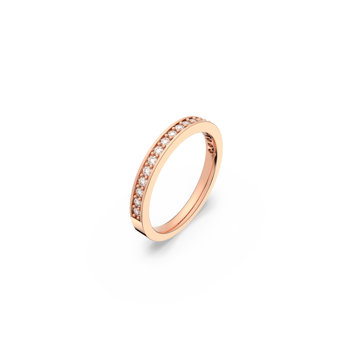 Matrix ring, White, Rose gold-tone plated 5032901