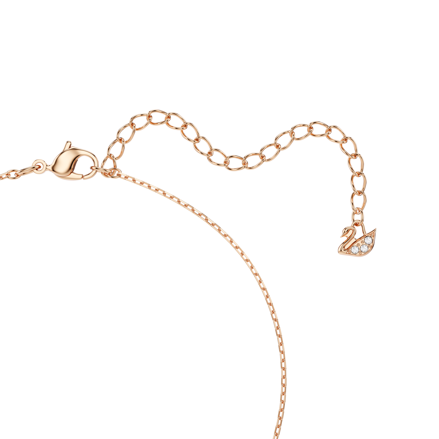 Una necklace, Clover, Pink, Rose gold-tone plated 5514488