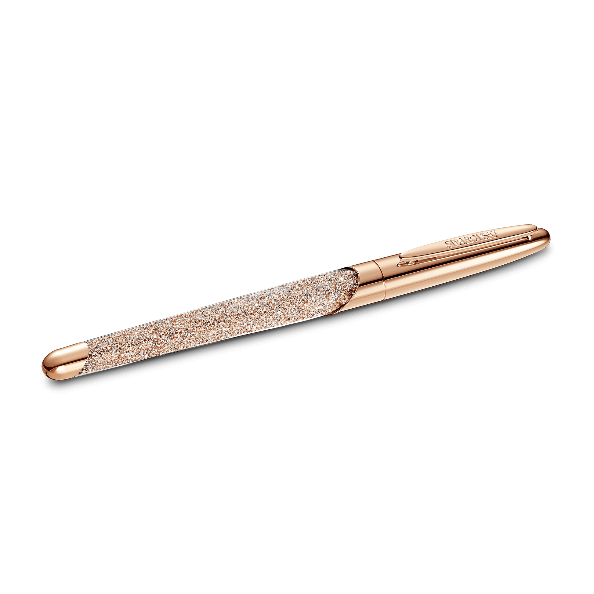 Crystalline rollerball pen, Rose gold tone, Rose gold-tone plated 5534325