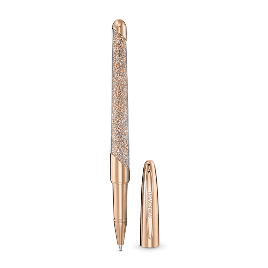 Crystalline rollerball pen, Rose gold tone, Rose gold-tone plated 5534325