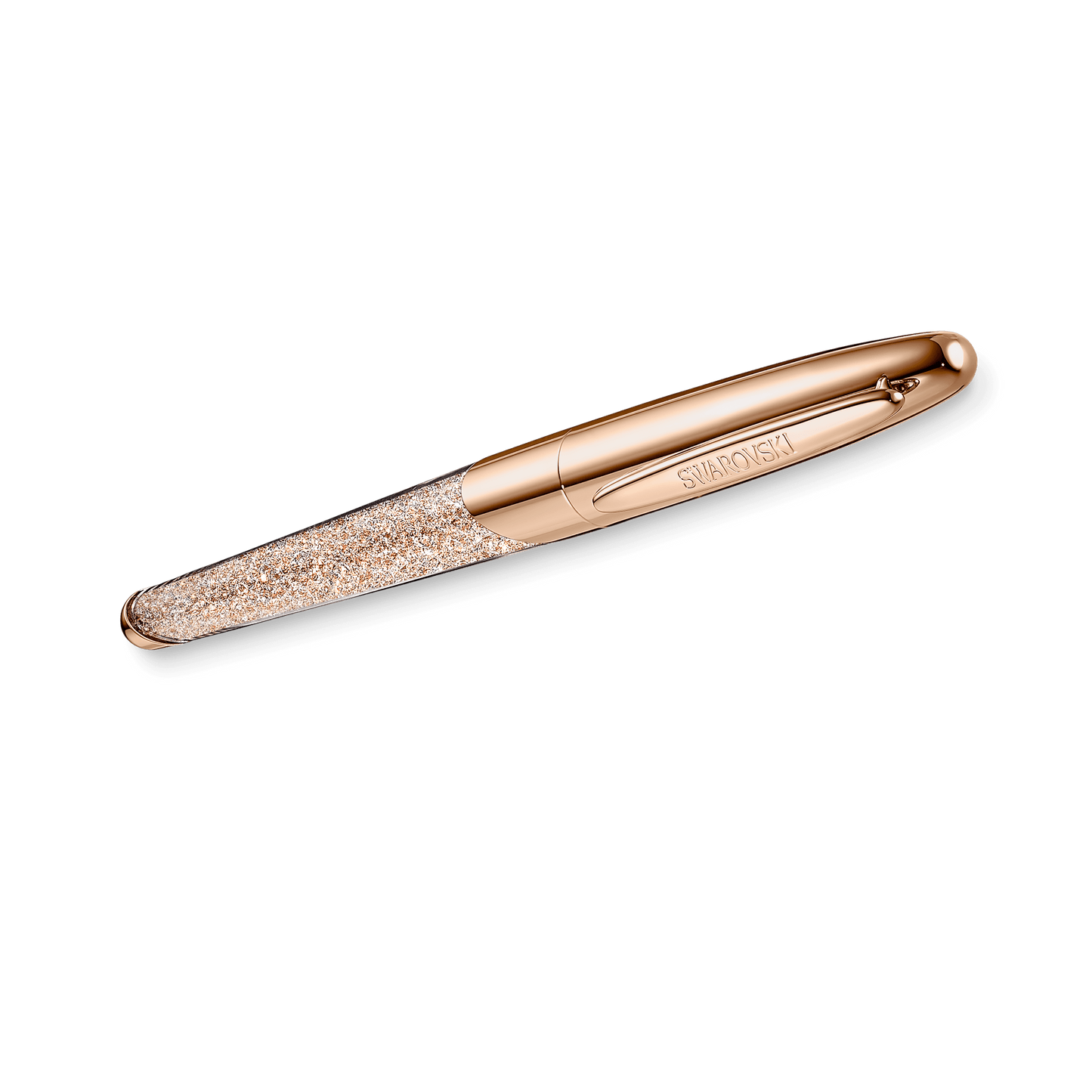 Crystalline rollerball pen, Rose gold tone, Rose gold-tone plated 5534325
