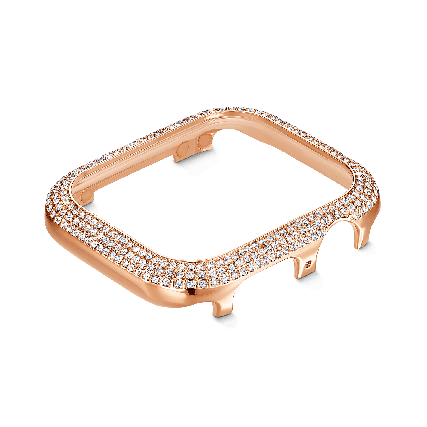 Sparkling case, For Apple Watch® Series 4 & 5, 40 mm, Rose gold tone 5572574