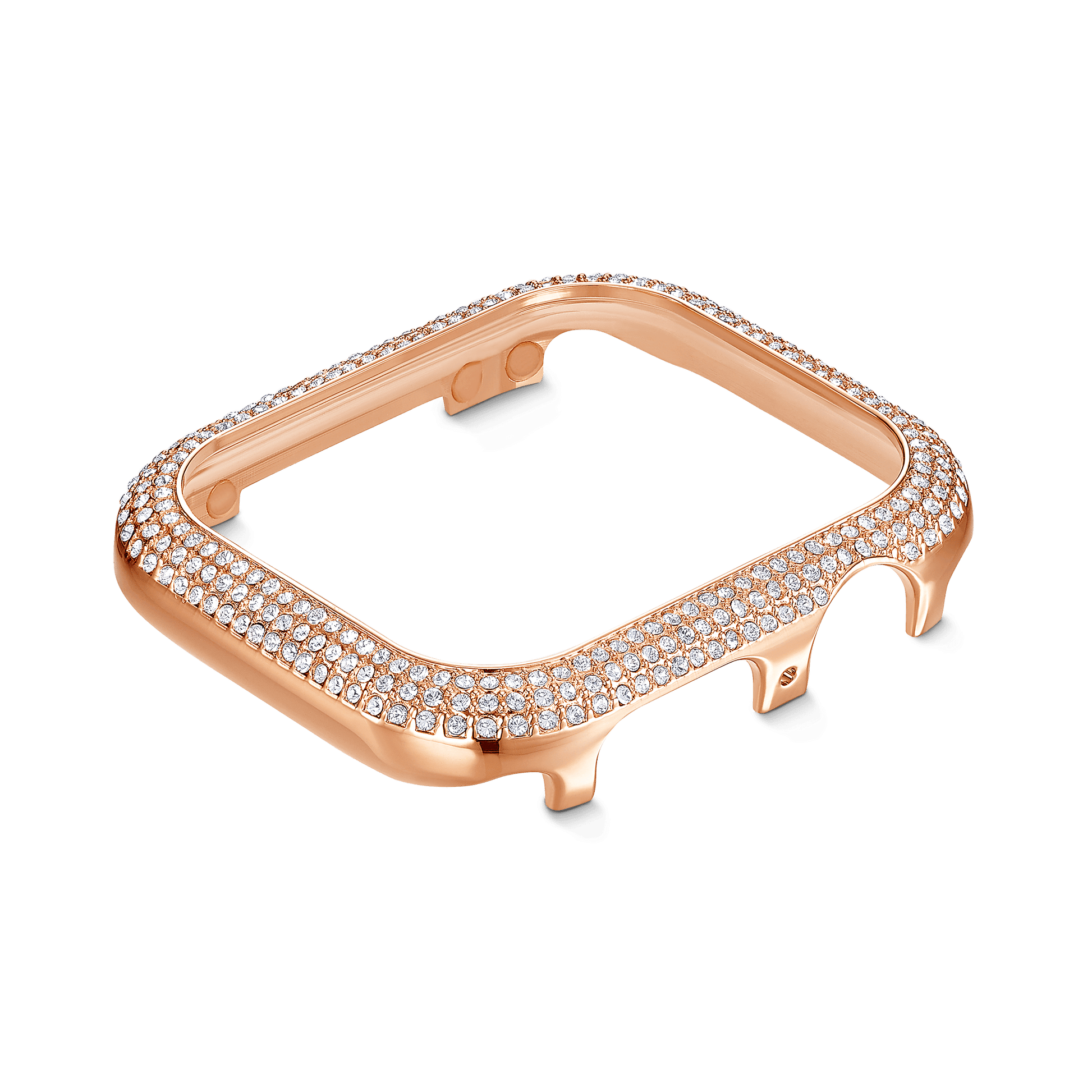 Sparkling case, For Apple Watch® Series 4 & 5, 40 mm, Rose gold tone 5572574