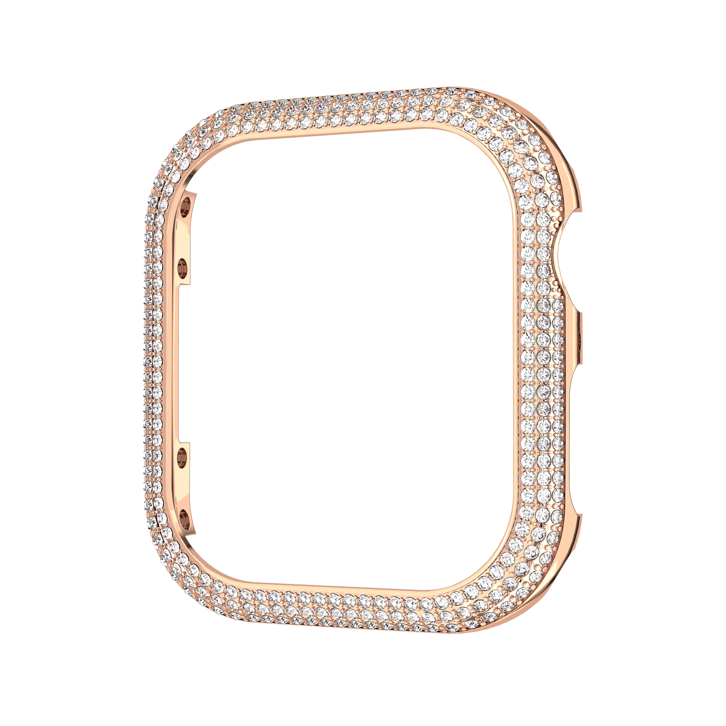 Sparkling case, For Apple Watch® Series 7, 41 mm, Rose gold tone 5663568