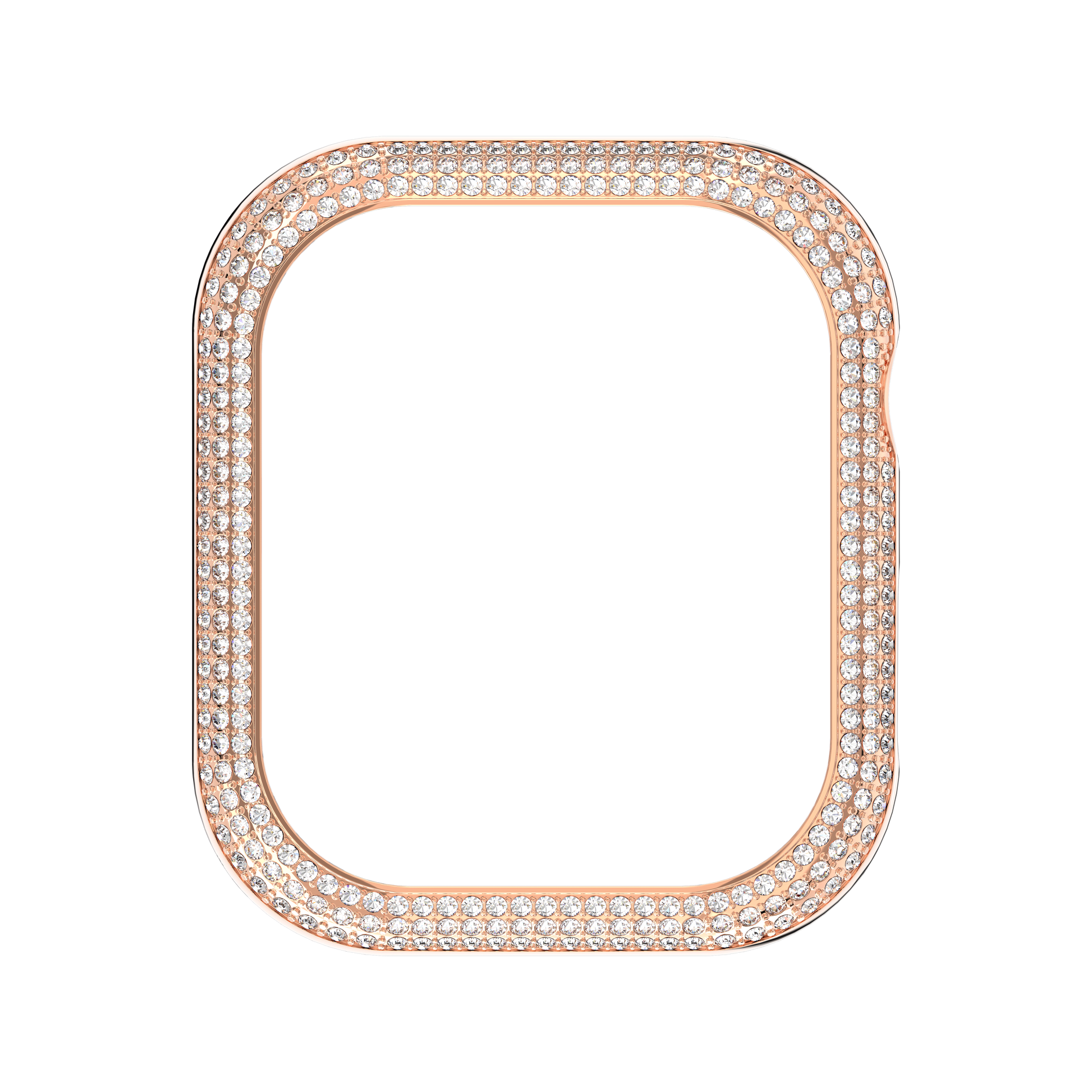 Sparkling case, For Apple Watch® Series 7, 41 mm, Rose gold tone 5663568