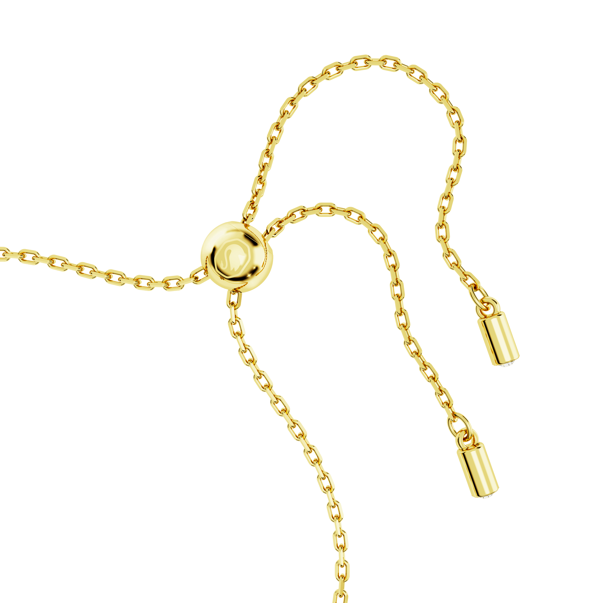 Idyllia bracelet, Mixed cuts, Clover, Green, Gold-tone plated 5666585