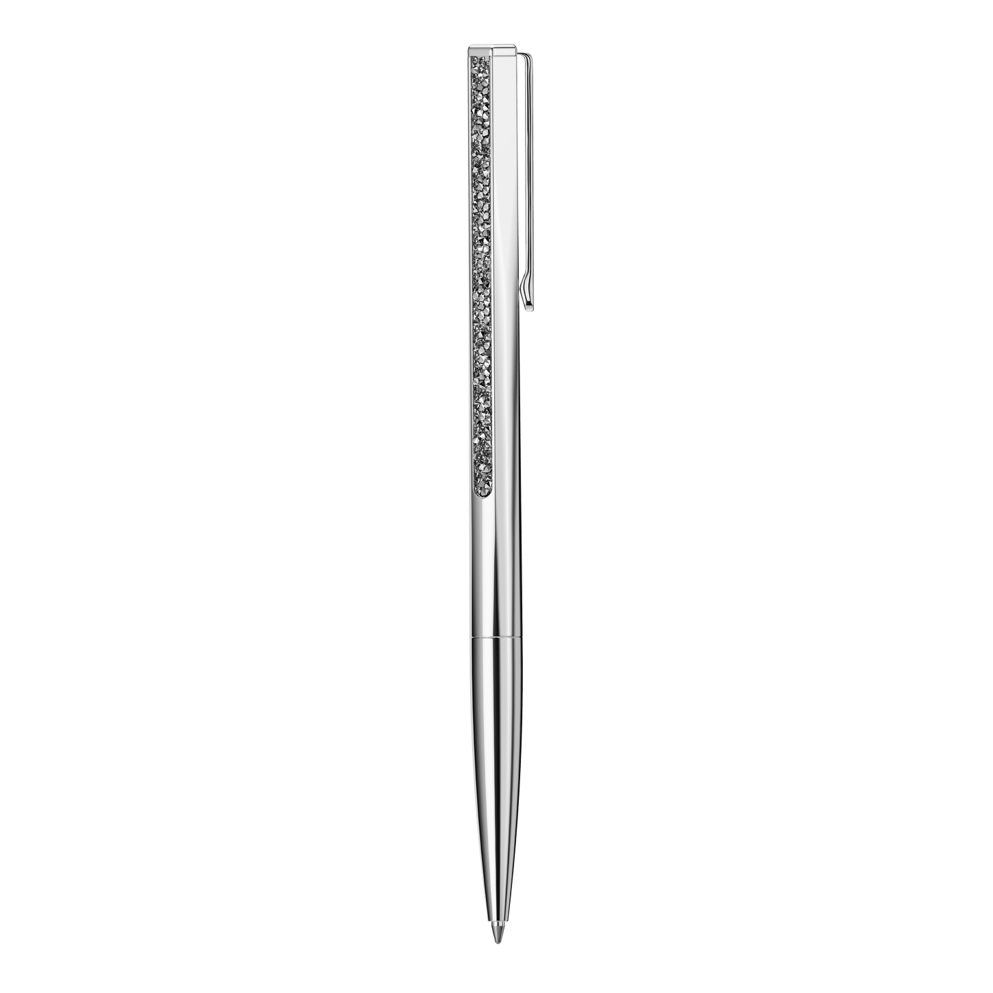Shimmer ballpoint pen, Silver tone, Chrome plated 5668056