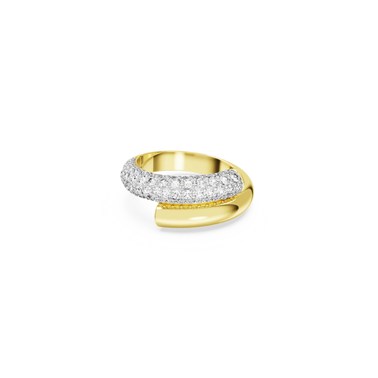 Dextera ring, White, Gold-tone plated 5668814