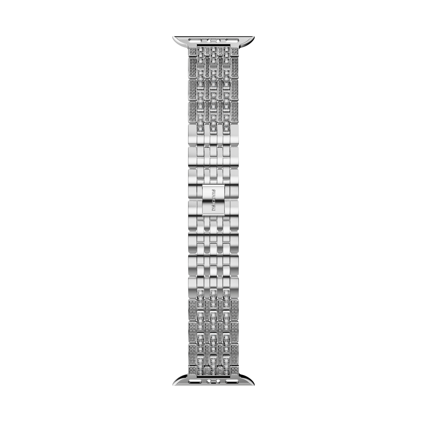 Princess strap, For Apple Watch® 40mm & 41mm, Silver tone, Stainless steel 5672167