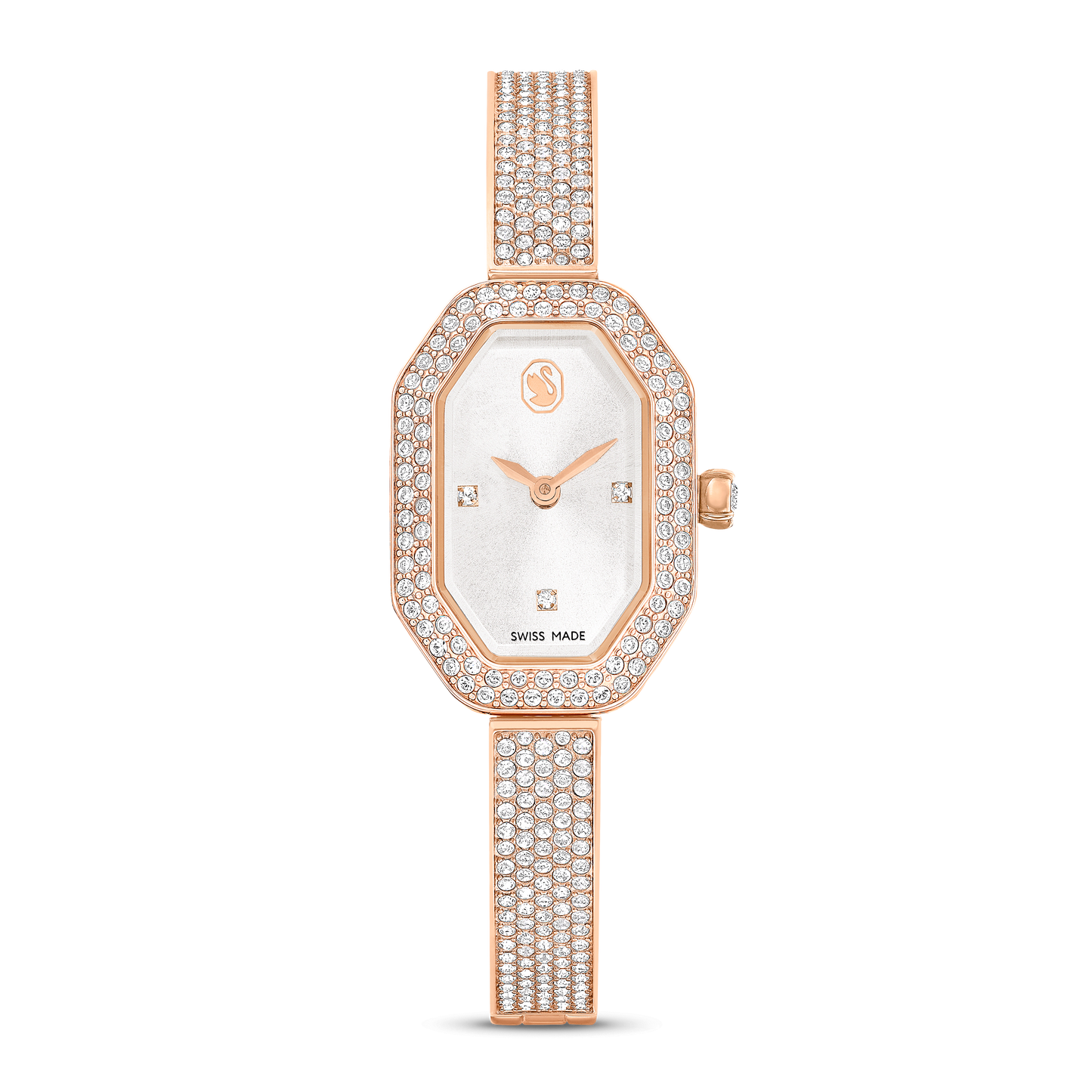 Dextera bangle watch, Swiss Made, Metal bracelet, Rose gold tone, Rose gold-tone finish 5672992