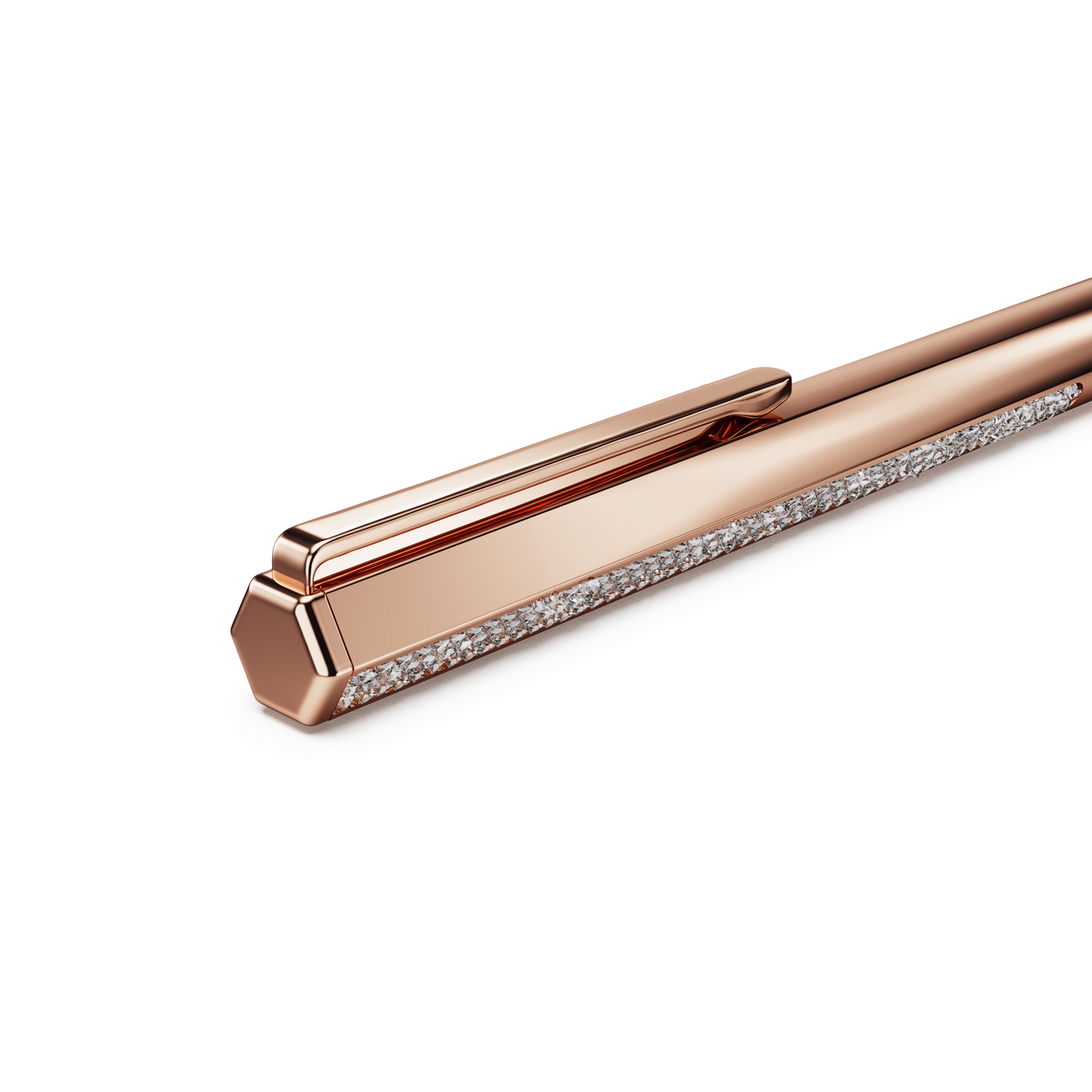 Shimmer ballpoint pen, Rose gold tone, Rose gold-tone finish 5678182
