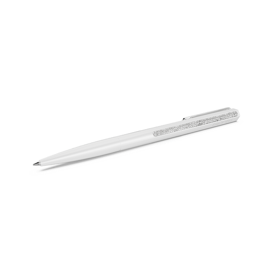 Shimmer ballpoint pen, White lacquered, Chrome plated 5678183