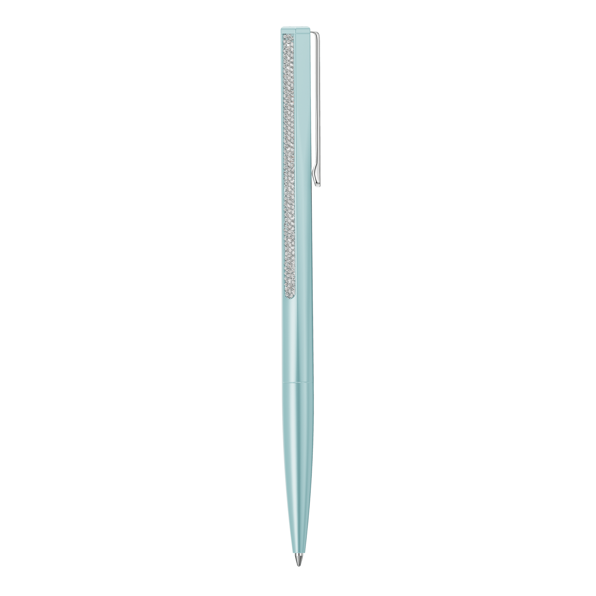 Shimmer ballpoint pen, Blue lacquered, Chrome plated 5678190